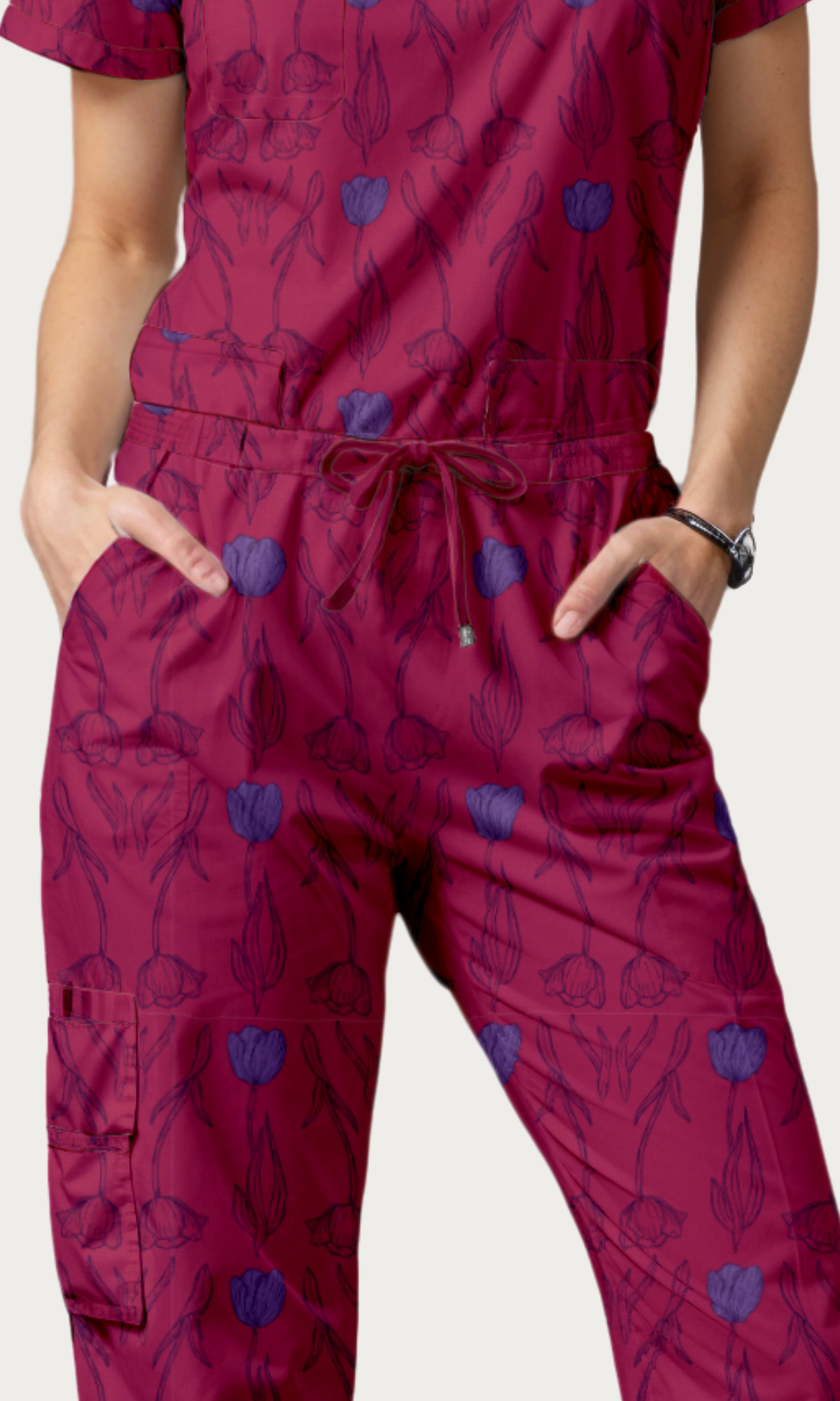 Pantalón Mujer "Pro Medic" Tulips Harmony