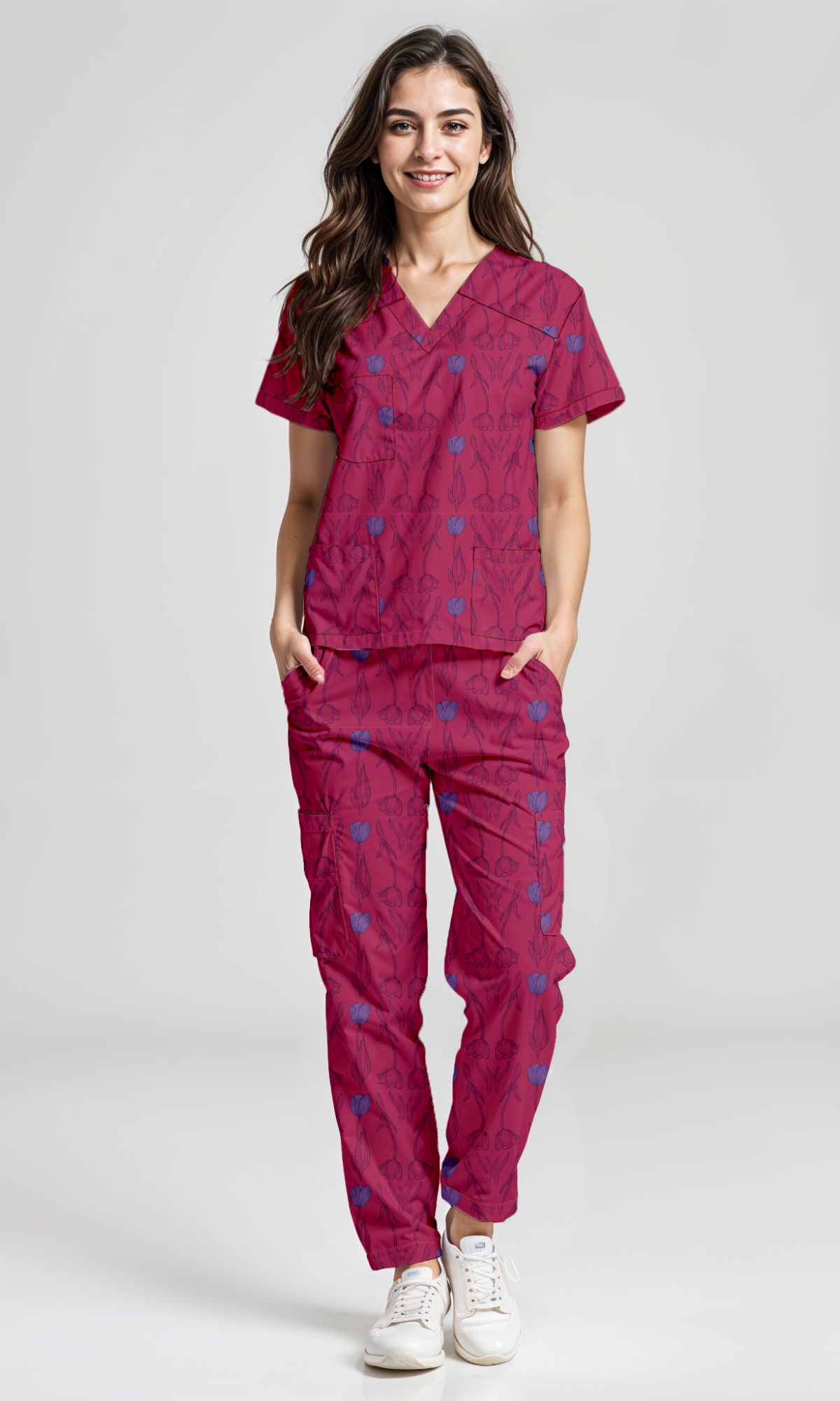 Pantalón Mujer "Pro Medic" Tulips Harmony