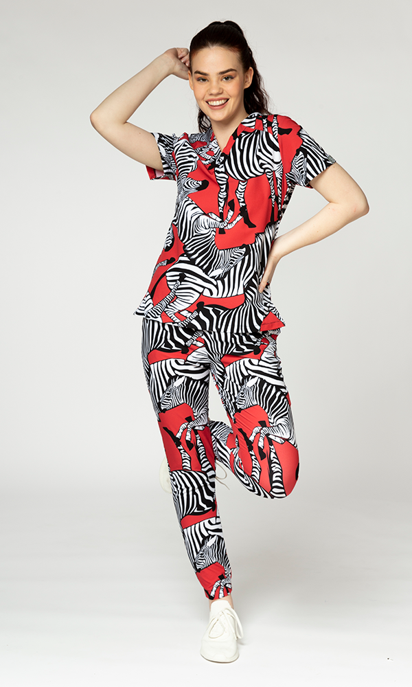 Pantalón "NU" Zebra Dama