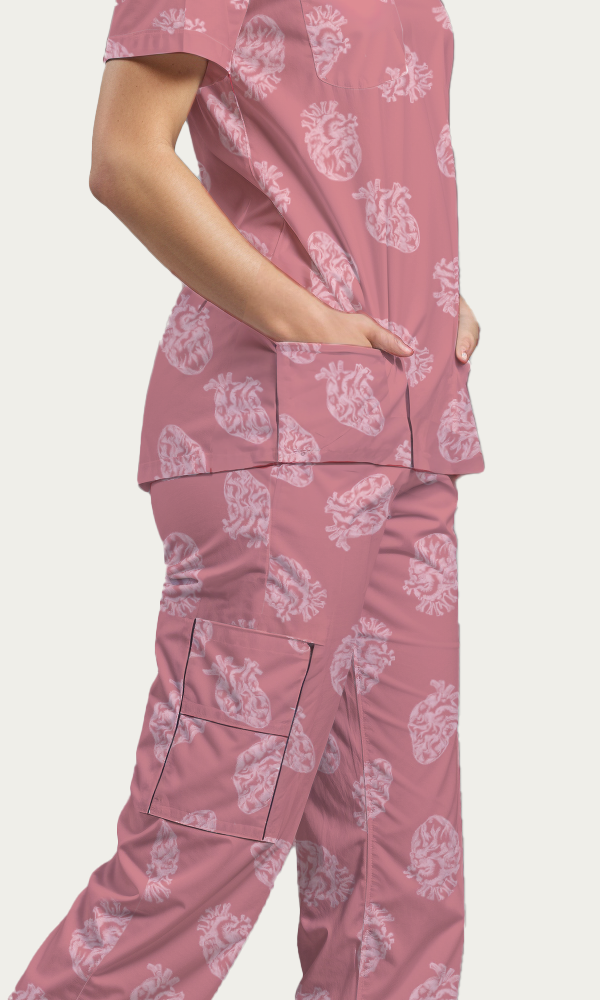Pantalón Mujer "Pro Medic" Pink Heartbeat