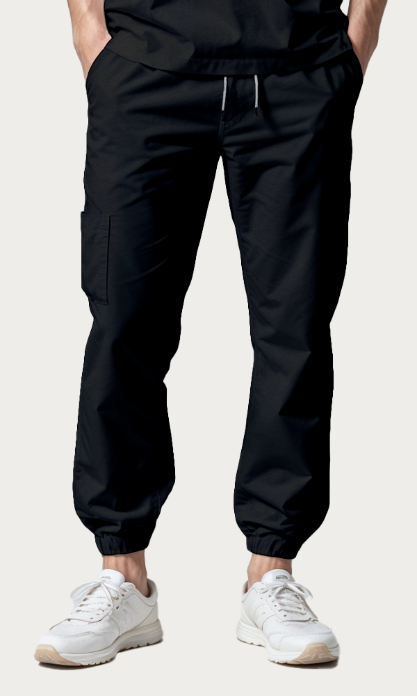 Scrub de hombre "Vibe" Negro