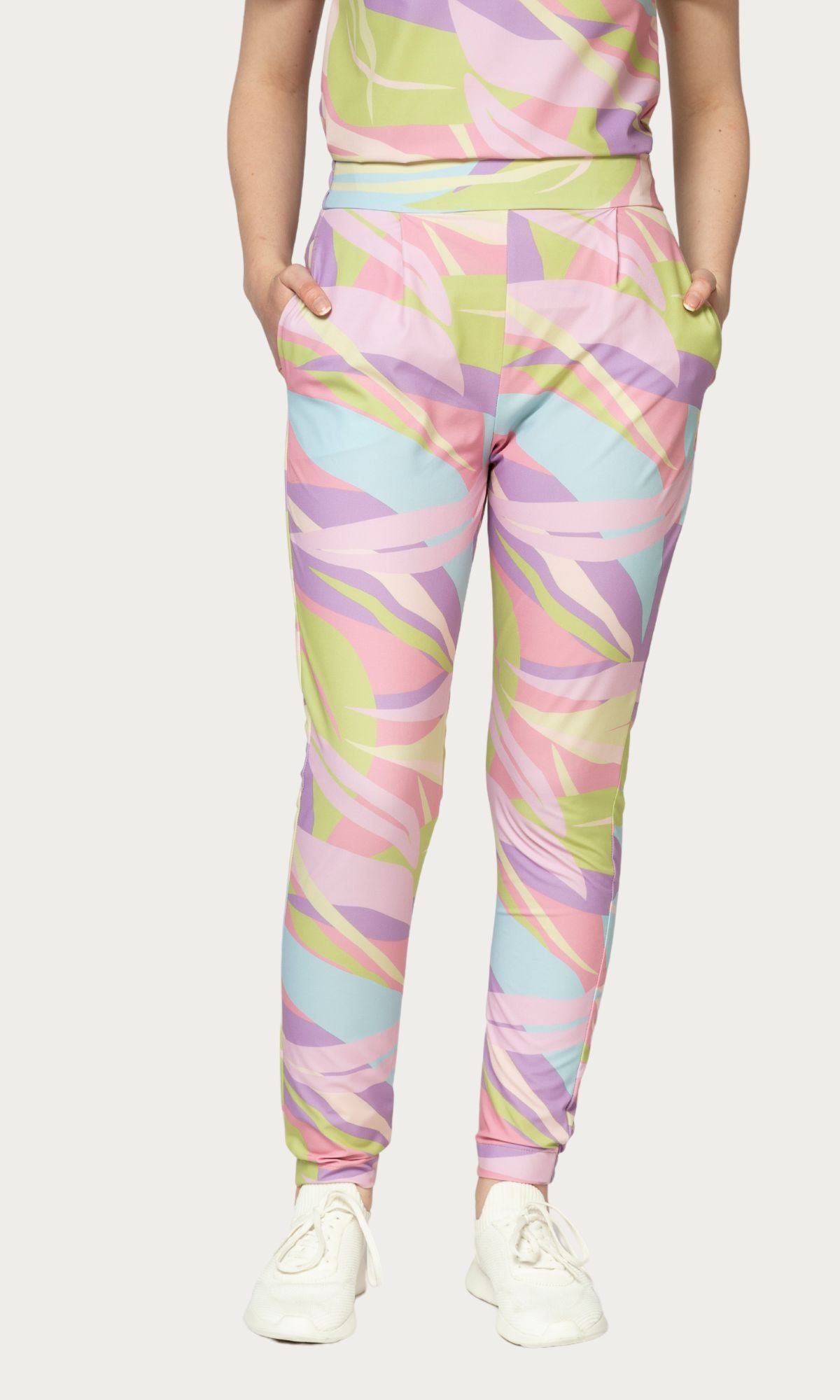 Pantalón Mujer "NU" Leaves