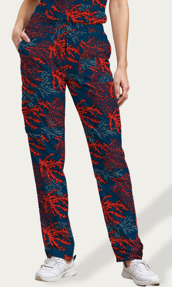 Pantalón Mujer “Creative One” Deep Coral