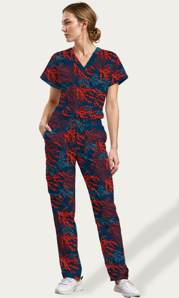 Pantalón Mujer “Creative One” Deep Coral