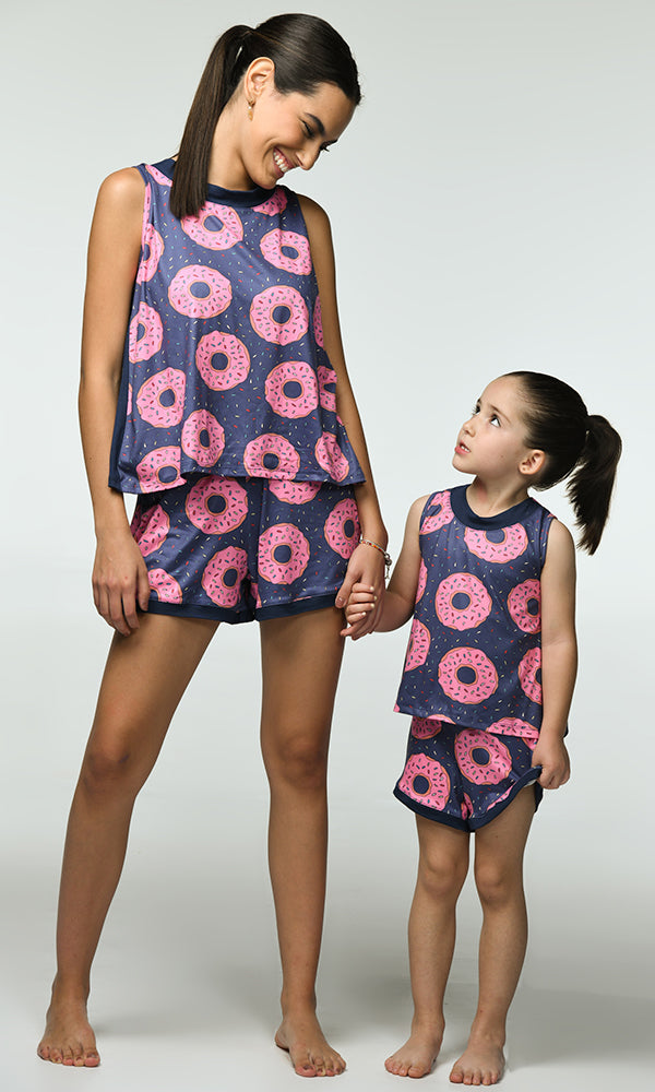 Mommy short Donuts Kids