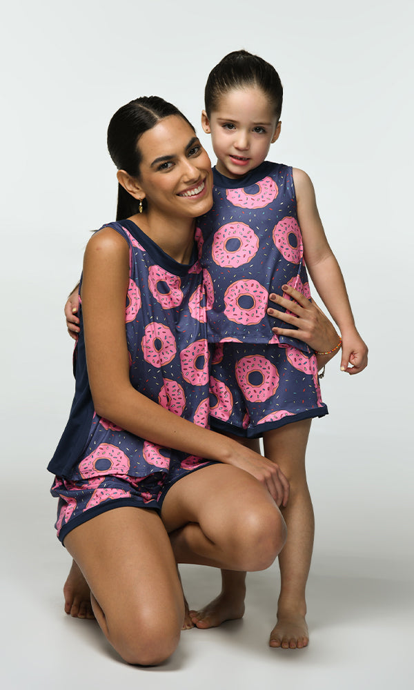 Mommy short Donuts Kids