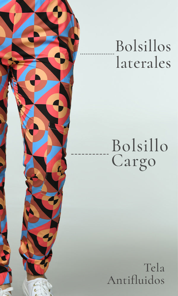 Pantalón Mujer "70'S COLLECTION" Buttons