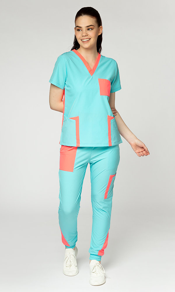 Pantalón Mujer "Funky Fluids" Glow