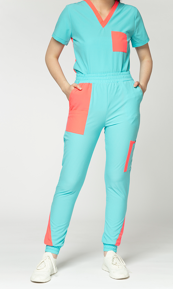 Pantalón Mujer "Funky Fluids" Glow