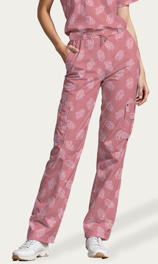 Pantalón Mujer "Pro Medic" Pink Heartbeat