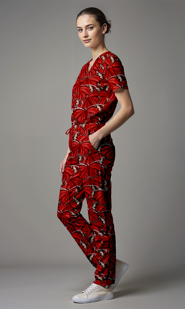 Preventa   Pantalón Mujer "Pro Medic" Red Monarca