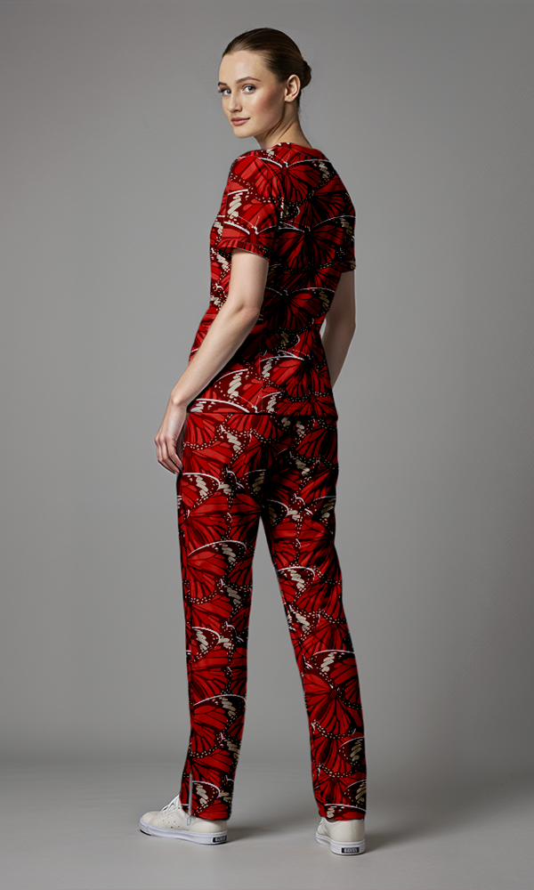 Preventa   Pantalón Mujer "Pro Medic" Red Monarca