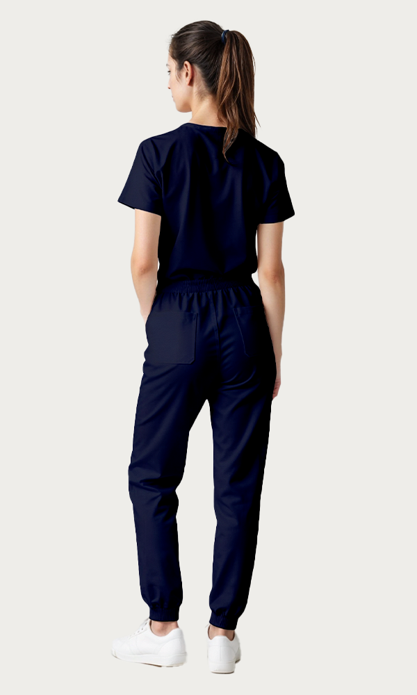 Scrub de mujer "Vibe" Azul Marino