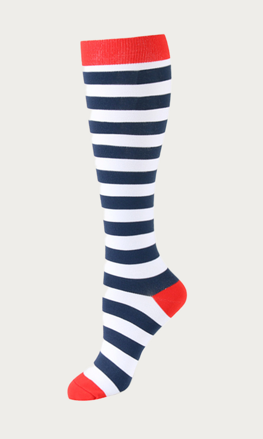 Medias de compresión "Navy"